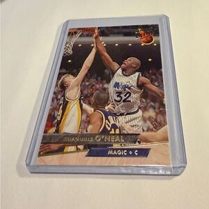 Shaquille O'Neal 1994 Fleer Ultra Basketball Card Vintage Collectible